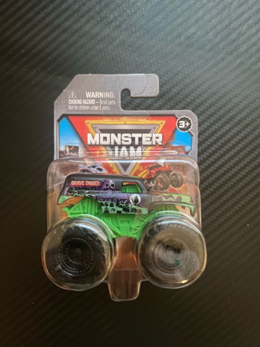 Grave Digger Green Monster Truck Toy